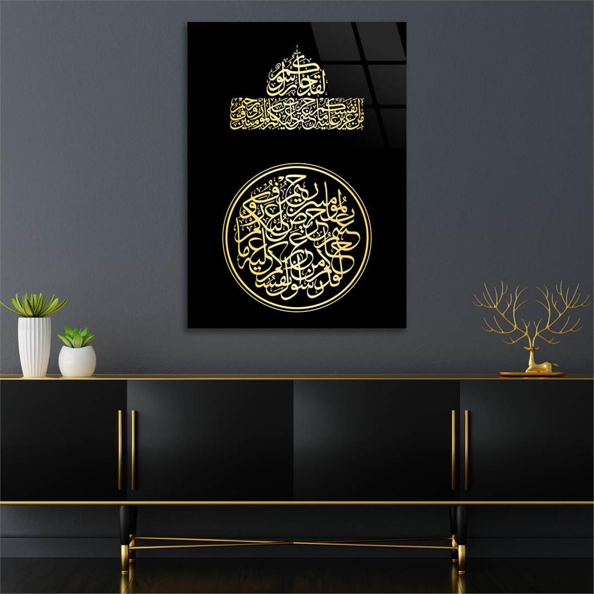 Tempered Glasss Wall Arts Religious-Themed 