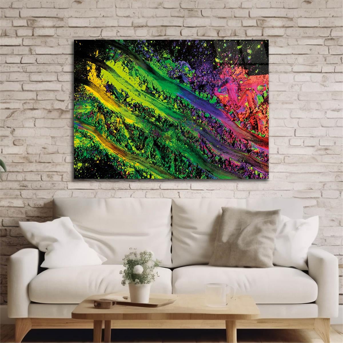 Sanat Temalı Cam Tablo 349