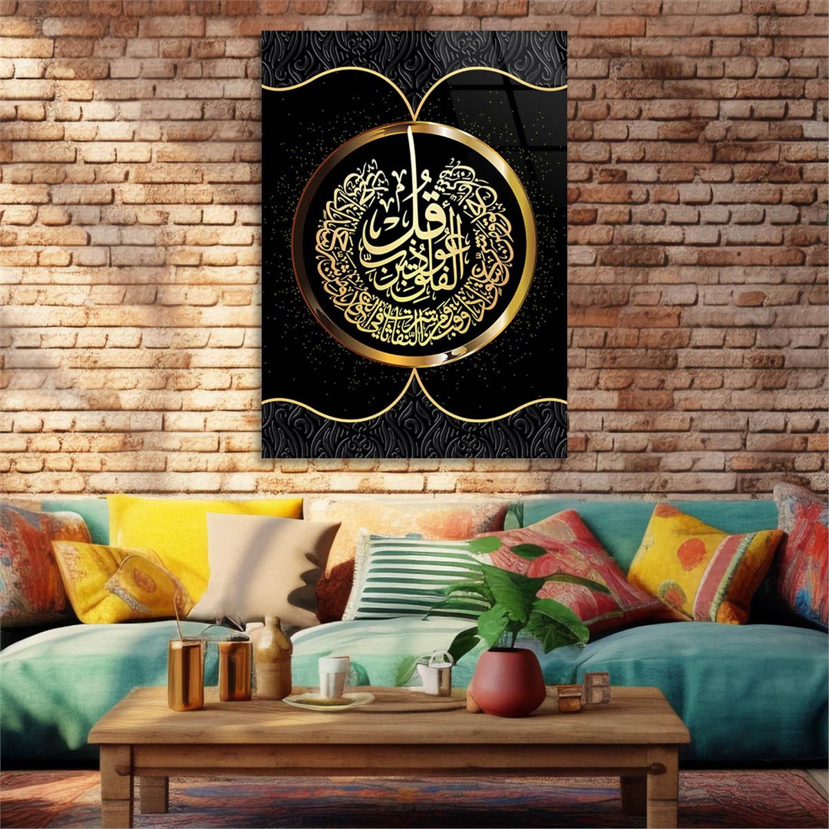 Tempered Glasss Wall Arts Religious-Themed