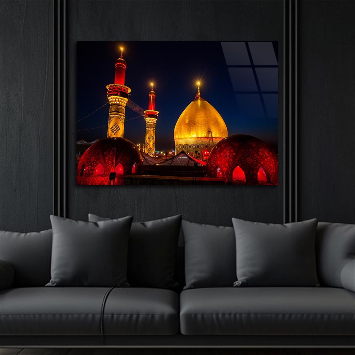 Tempered Glasss Wall Arts Religious-Themed