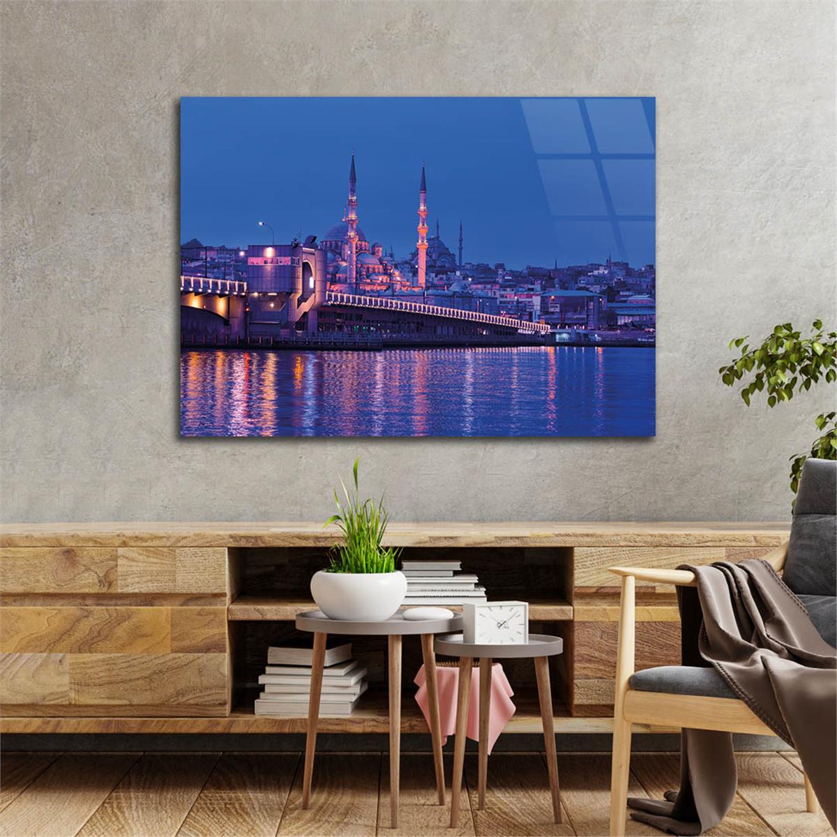 Horizontal Natured-Themed Tempered Glass Wall Art 267