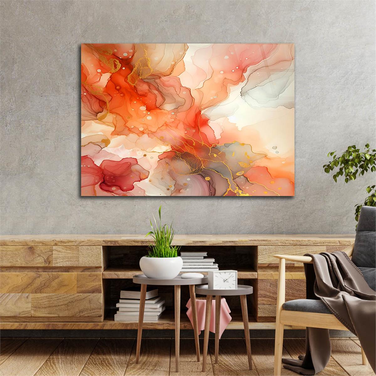 Sanat Temalı Cam Tablo 411