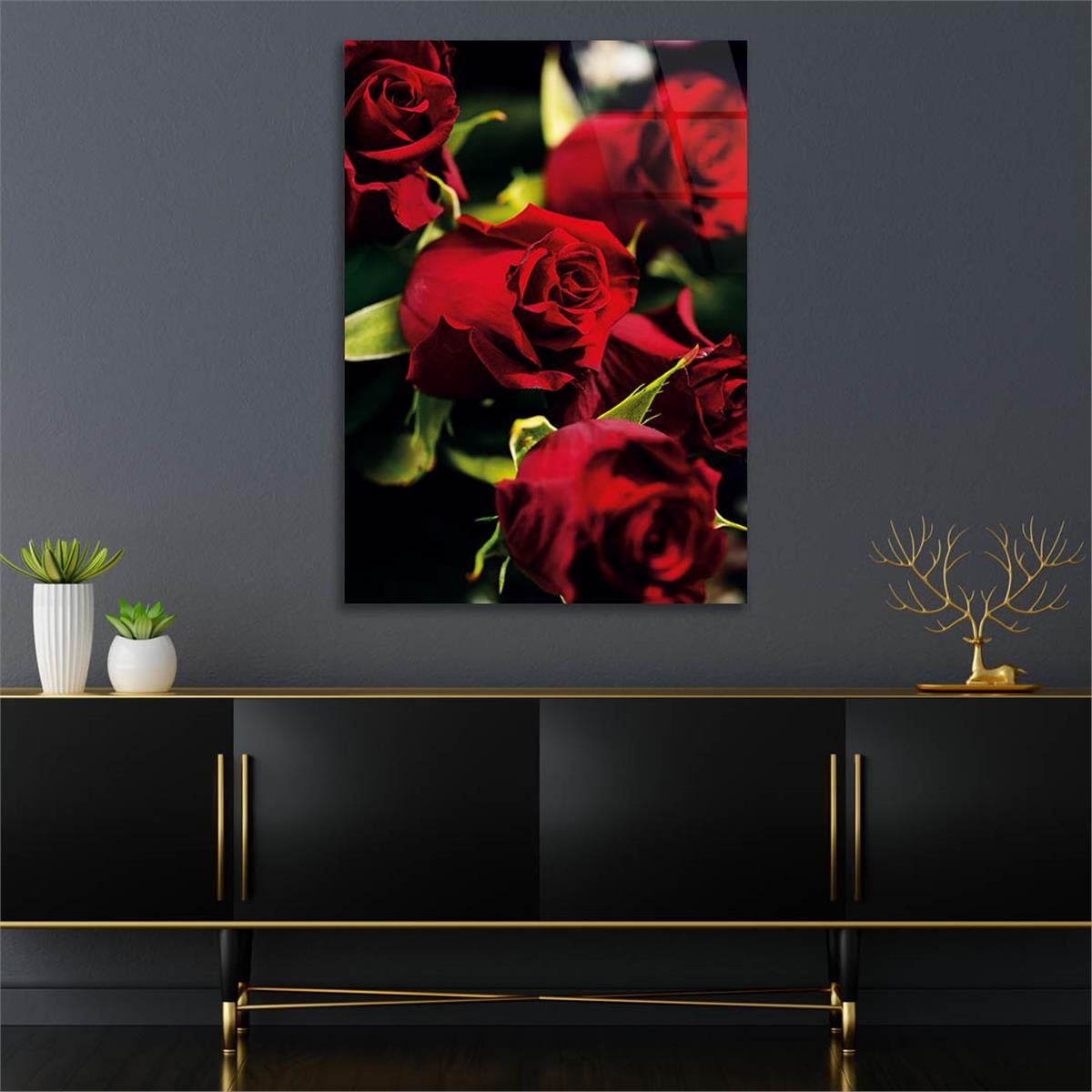 Verticale Gehard Glasschilderij Natuur Thema 147