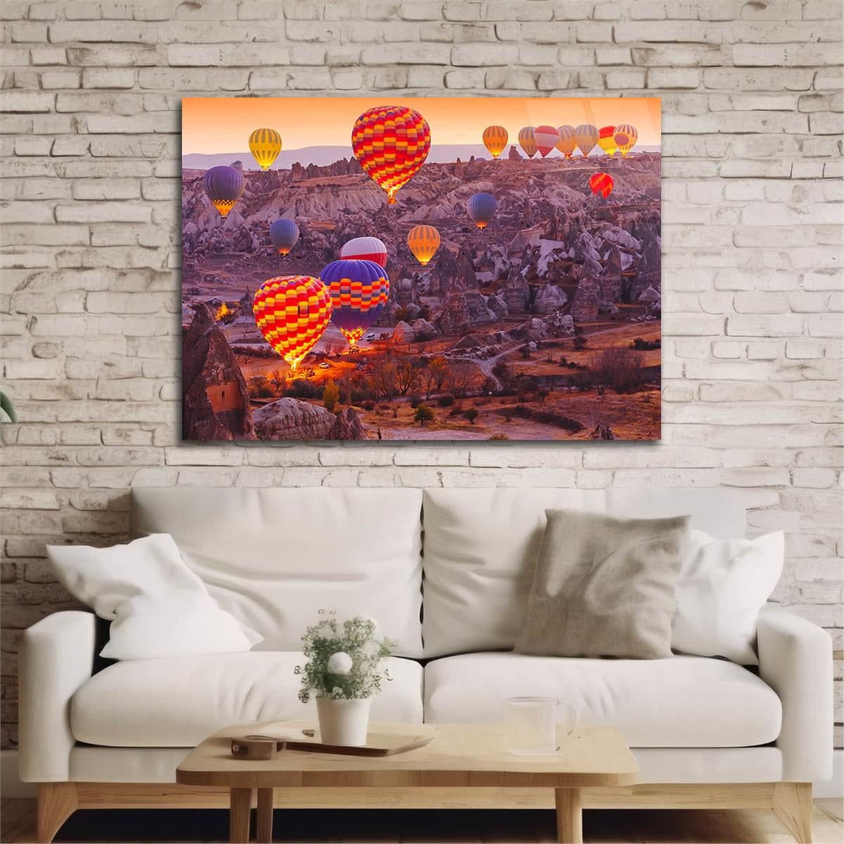 Tempered Glasss Wall Arts Natured-Themed