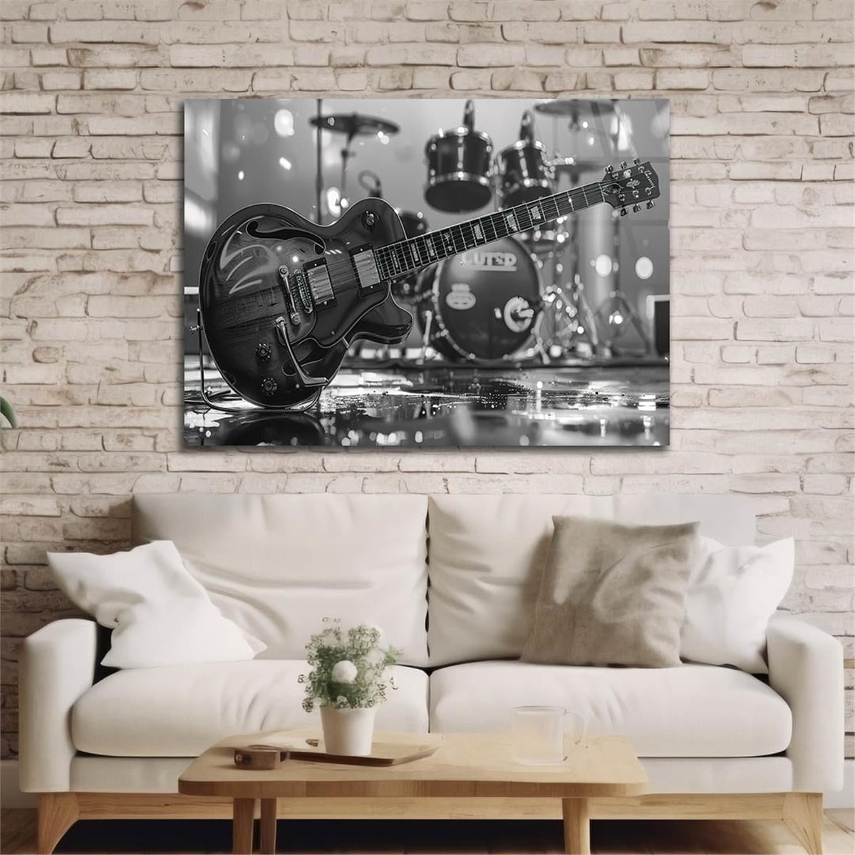 Yatay Sanat Temalı Cam Tablo 588