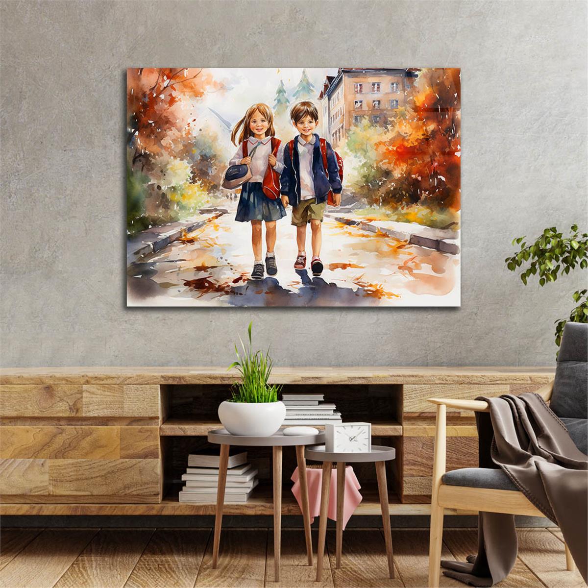 Sanat Temalı Cam Tablo 448