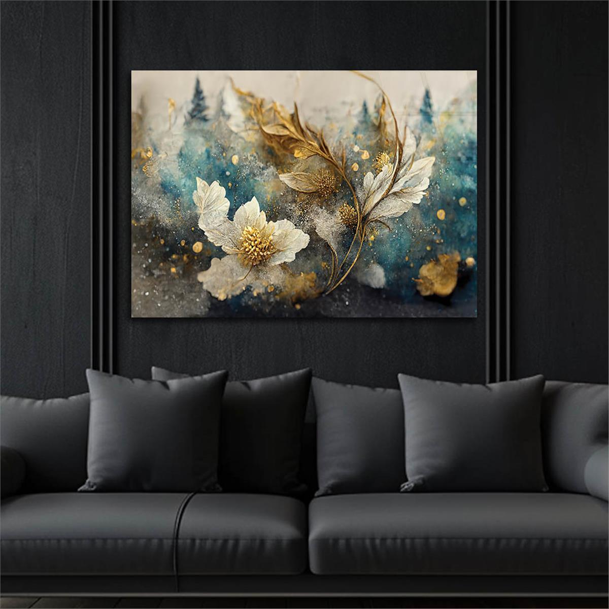 Horizontal Art-Themed Tempered Glass Wall Art 330