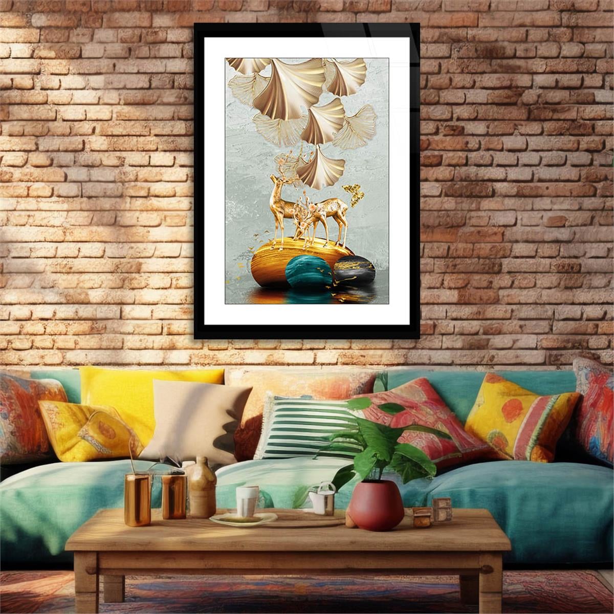 Tempered Glasss Wall Arts Art-Themed