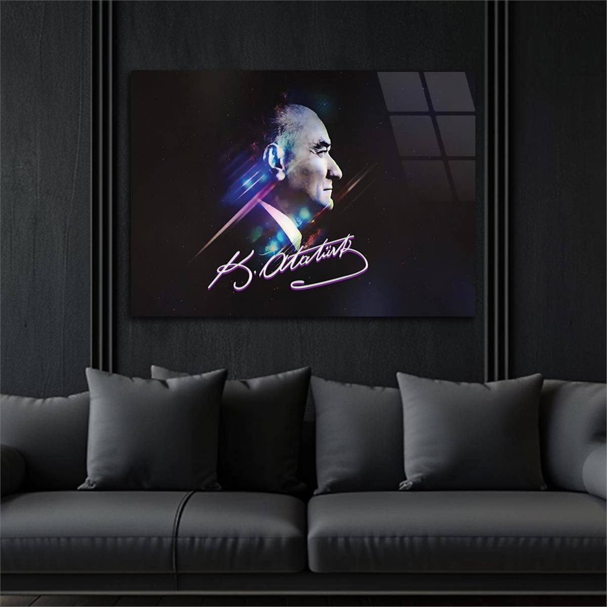 Horizontal National-Themed Tempered Glass Wall Art 79