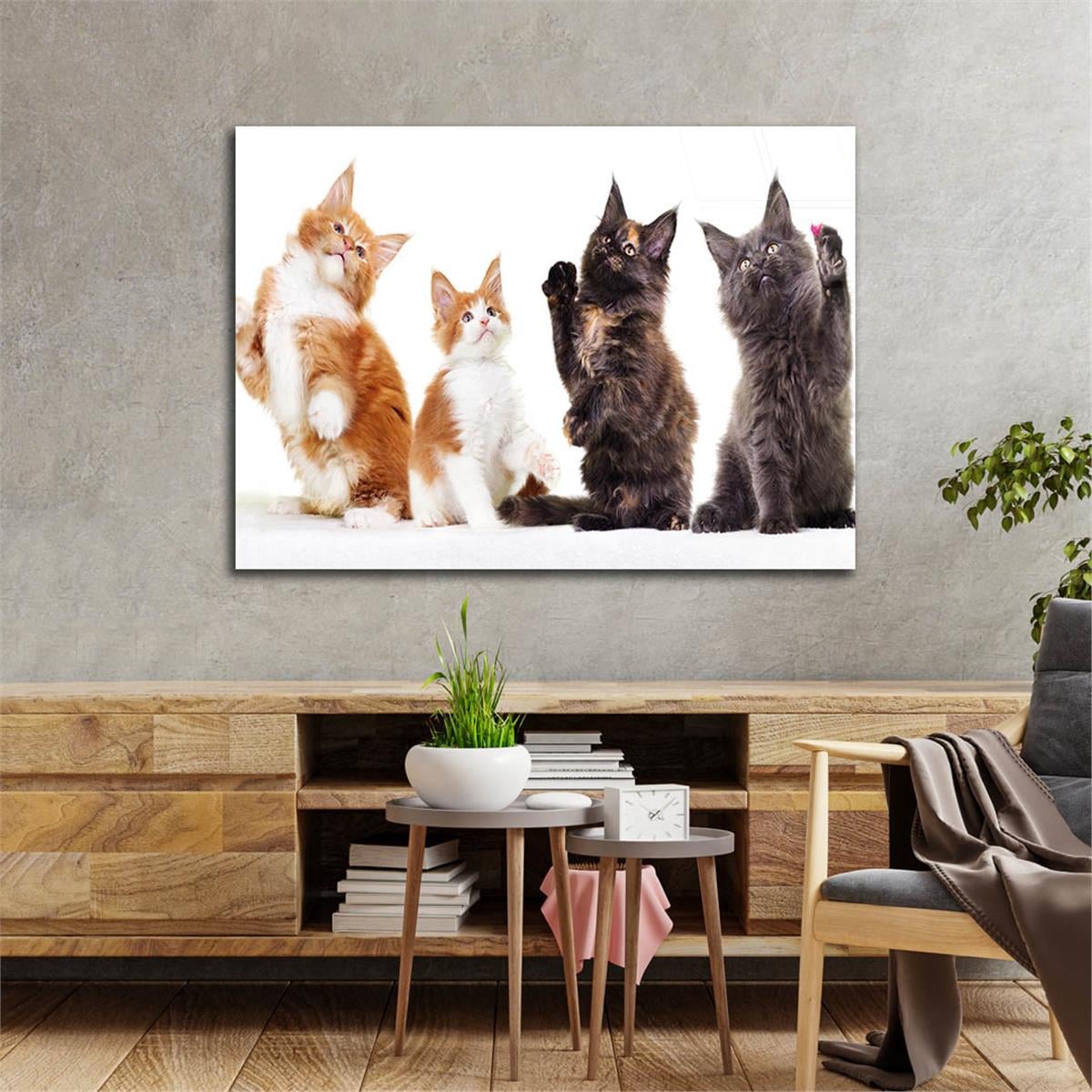 Tempered Glasss Wall Arts Natured-Themed