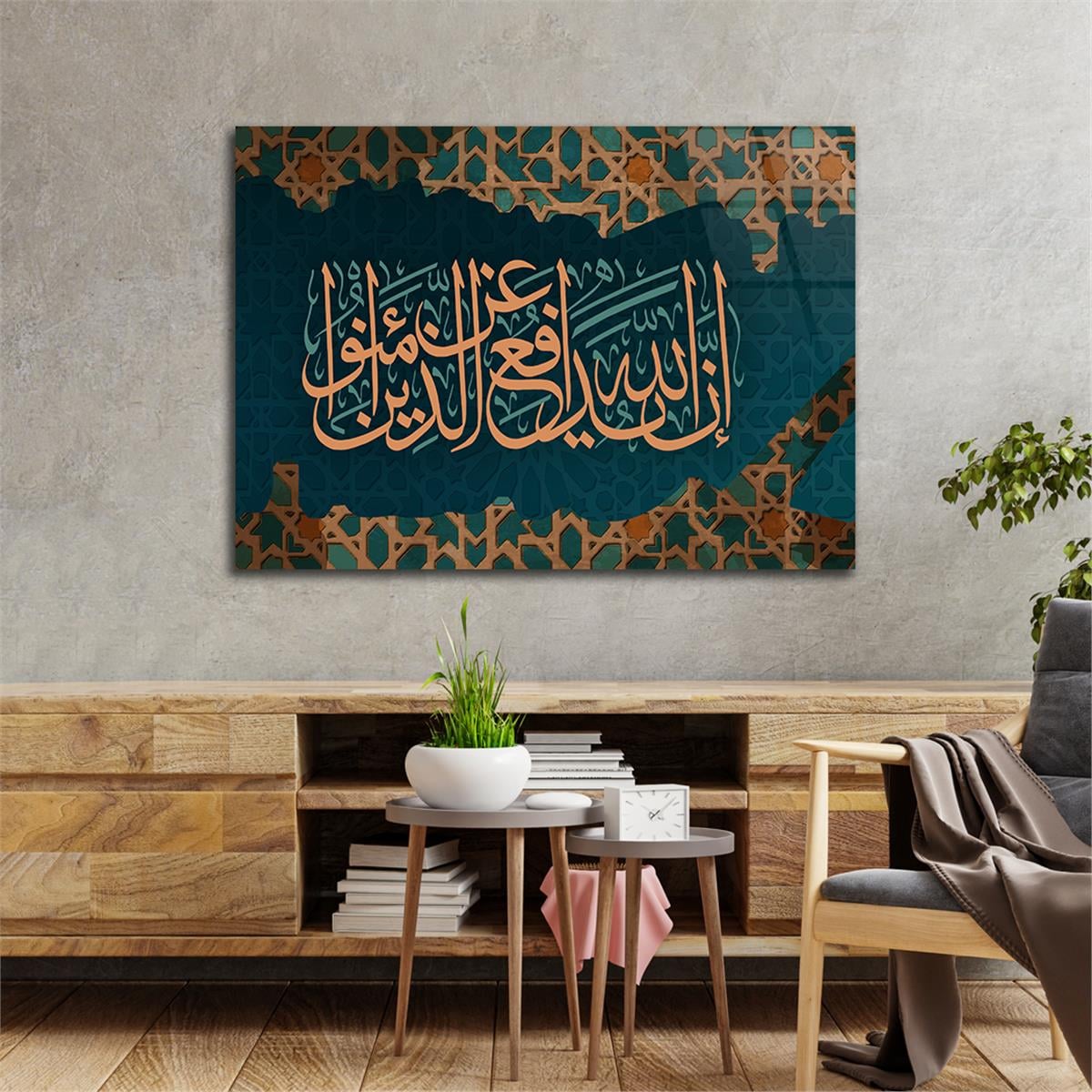 Tempered Glasss Wall Arts Religious-Themed