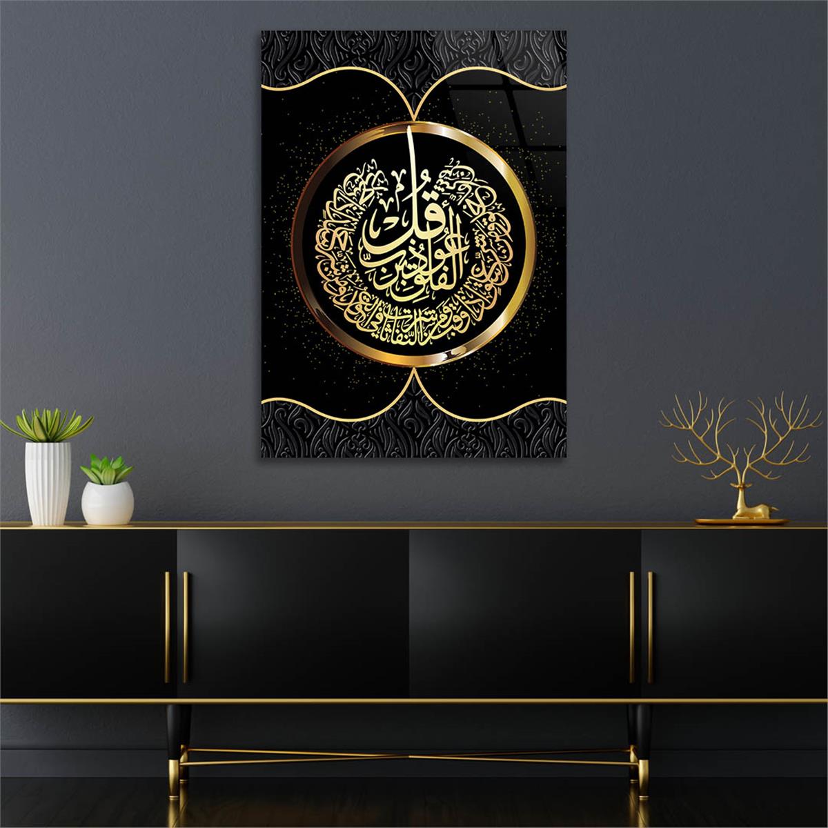 Tempered Glasss Wall Arts Religious-Themed