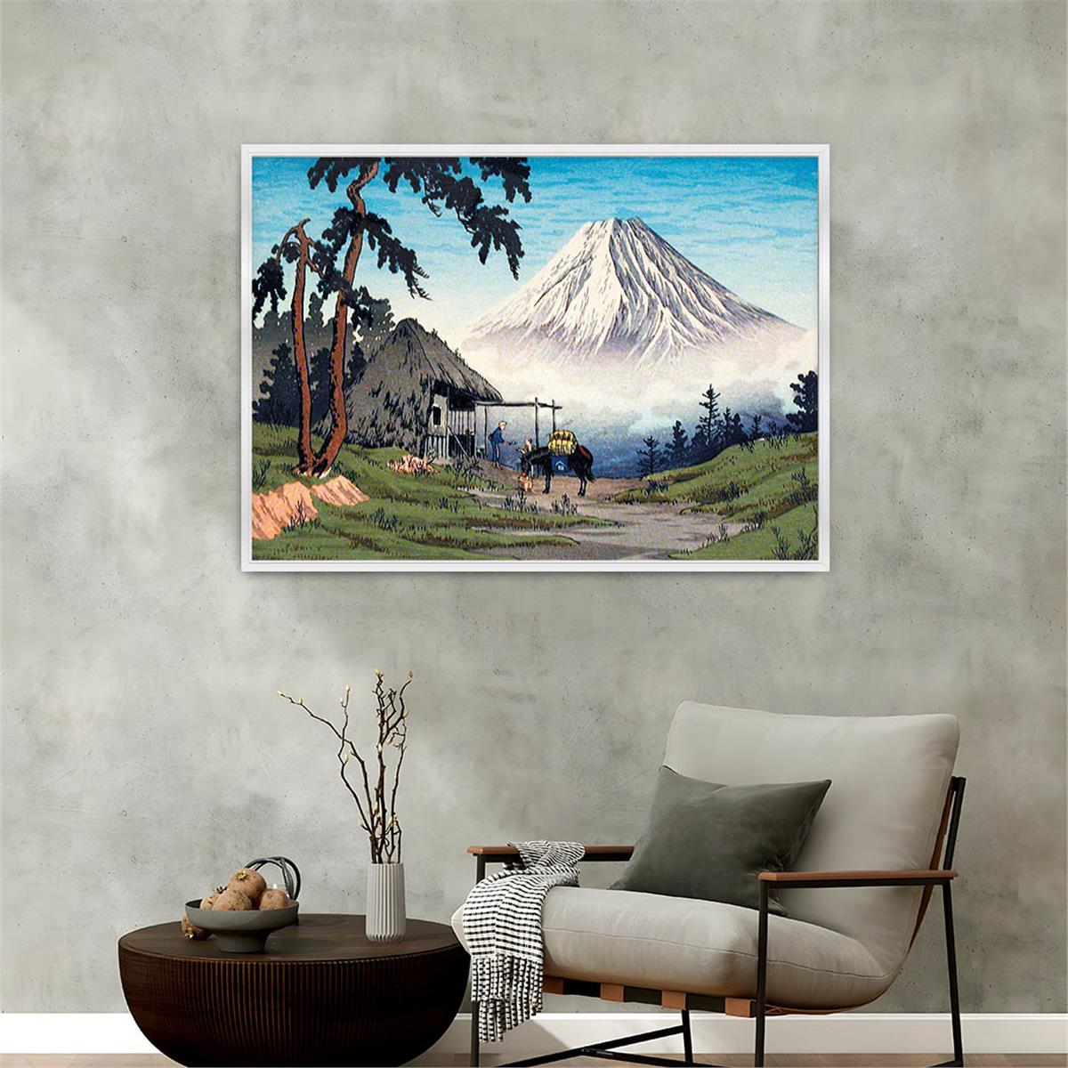 Aluminum-Framed Art-Themed Tempered Glass Wall Art 001