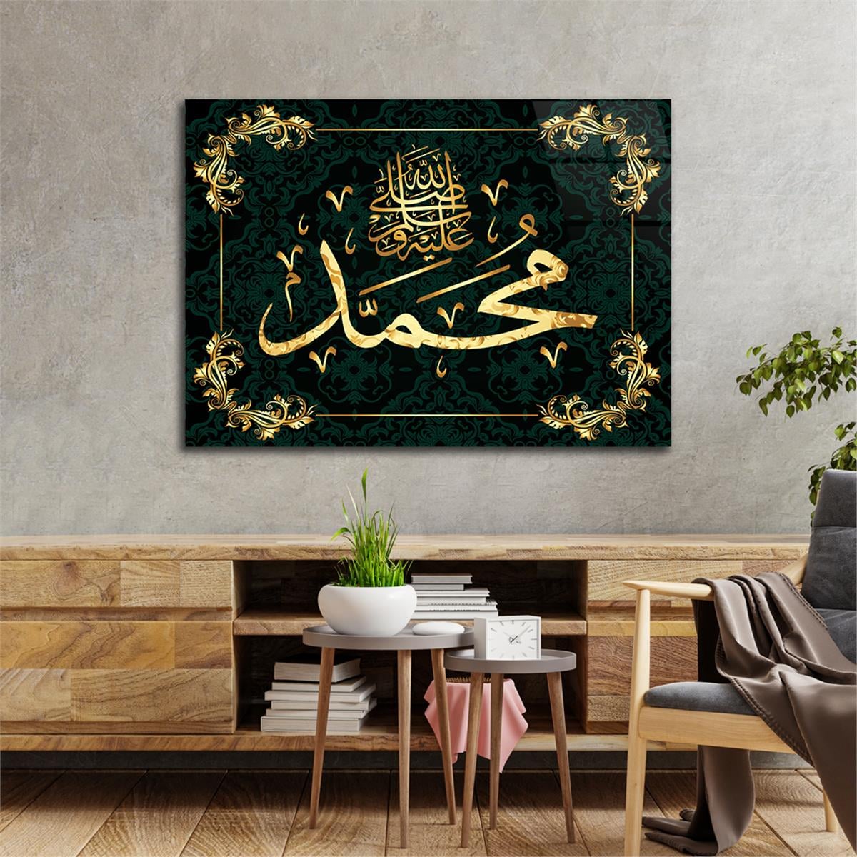 Tempered Glasss Wall Arts Religious-Themed