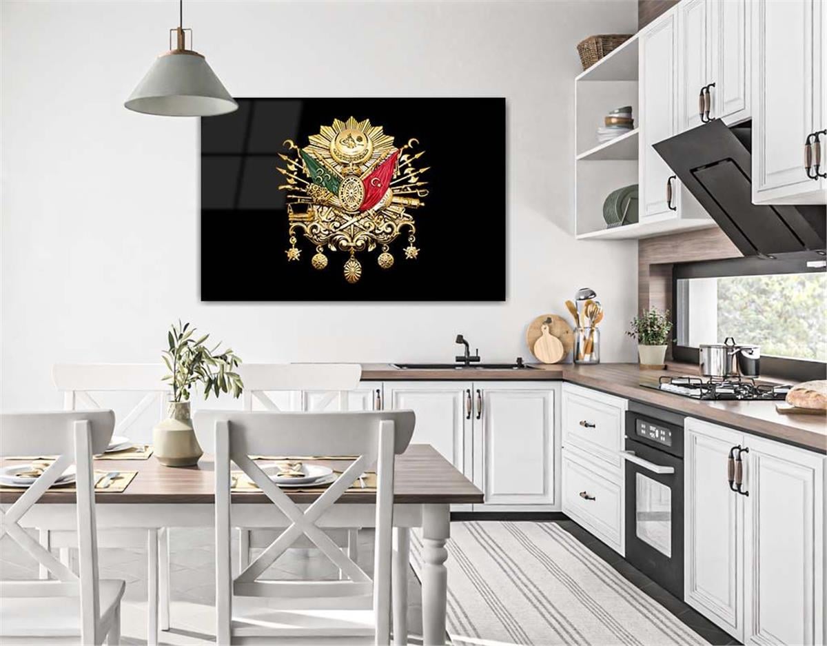 Tempered Glasss Wall Arts National-Themed