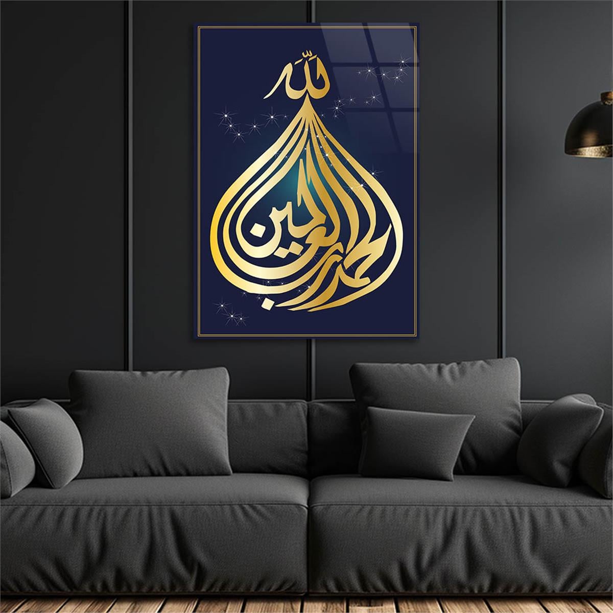 Tempered Glasss Wall Arts Religious-Themed