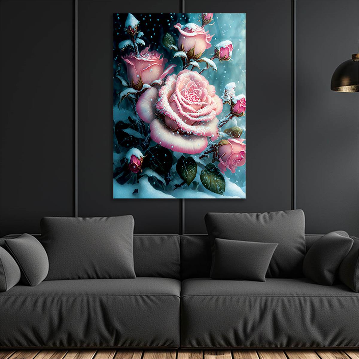 Verticale Gehard Glasschilderij Natuur Thema 149