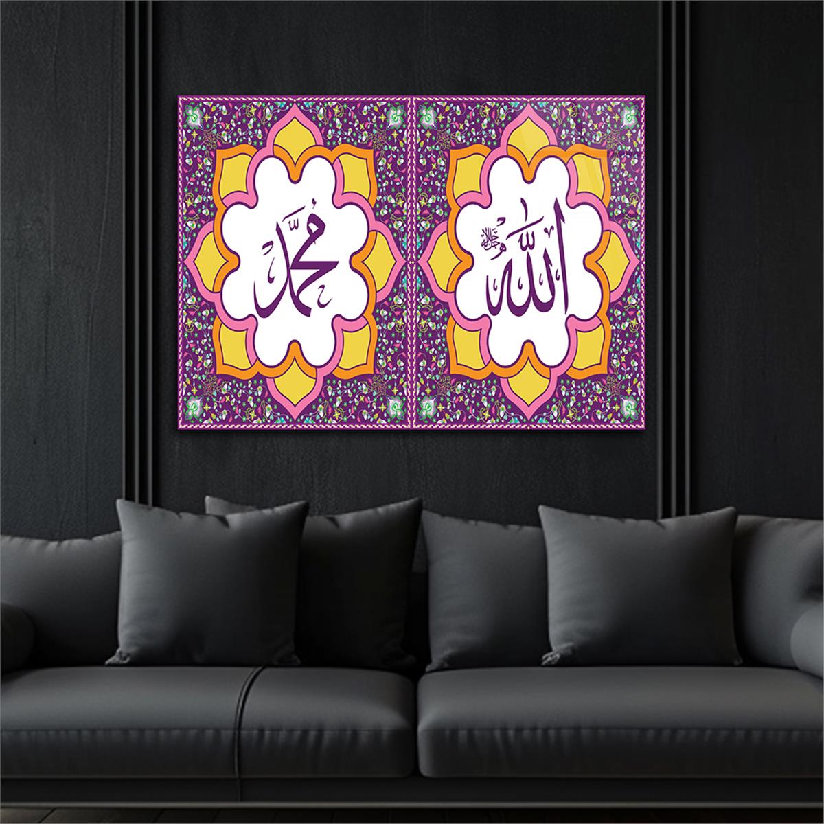 Tempered Glasss Wall Arts Religious-Themed