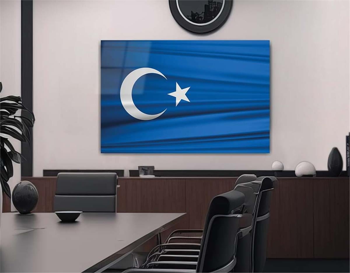 Horizontal National-Themed Tempered Glass Wall Art 72