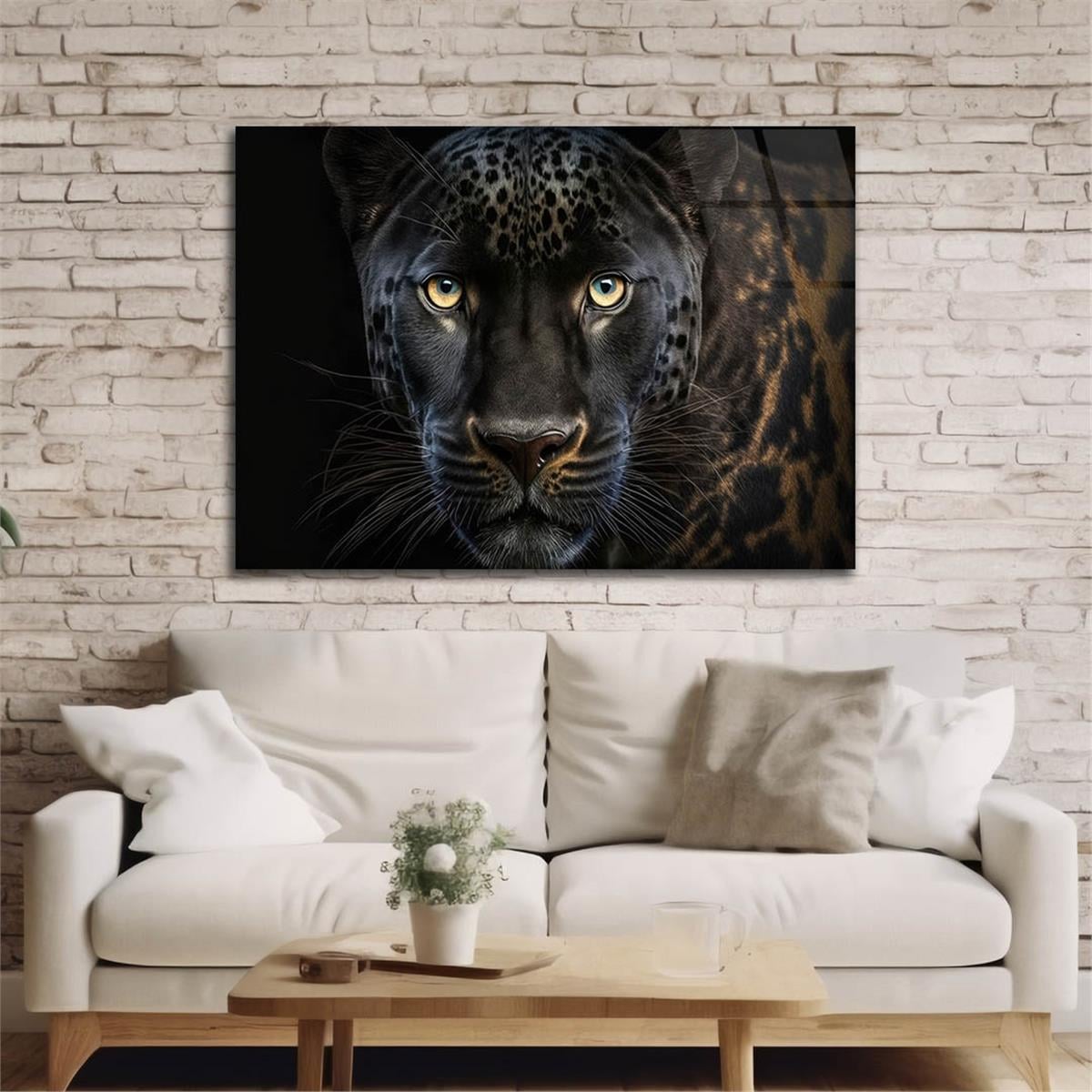 Yatay DoğaTemalı Cam Tablo 332