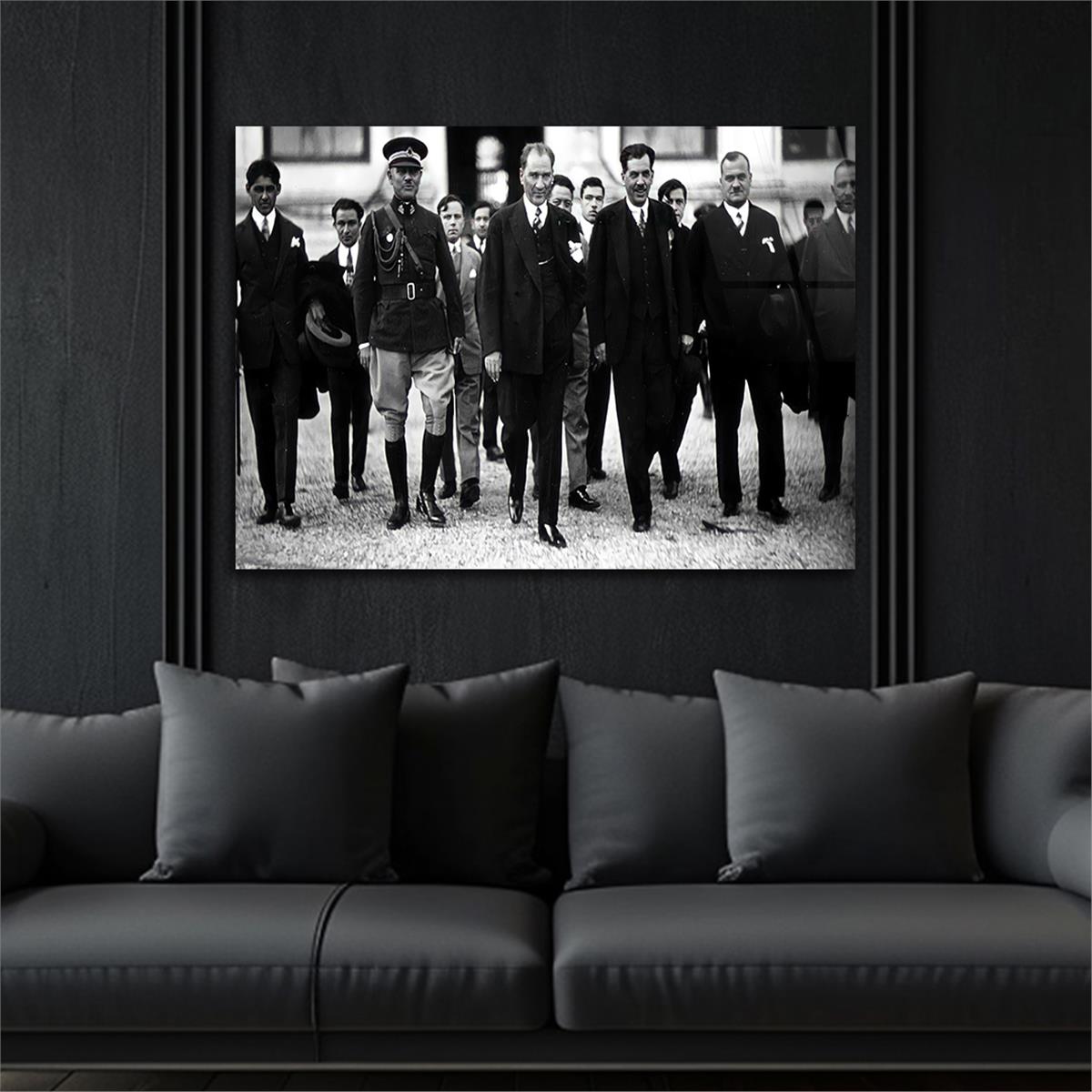 Horizontal National-Themed Tempered Glass Wall Art 62