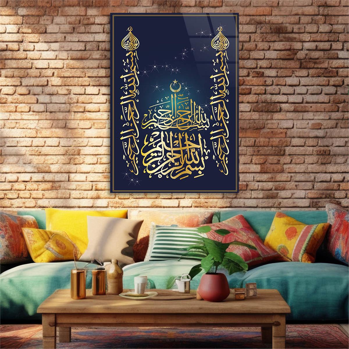 Tempered Glasss Wall Arts Religious-Themed