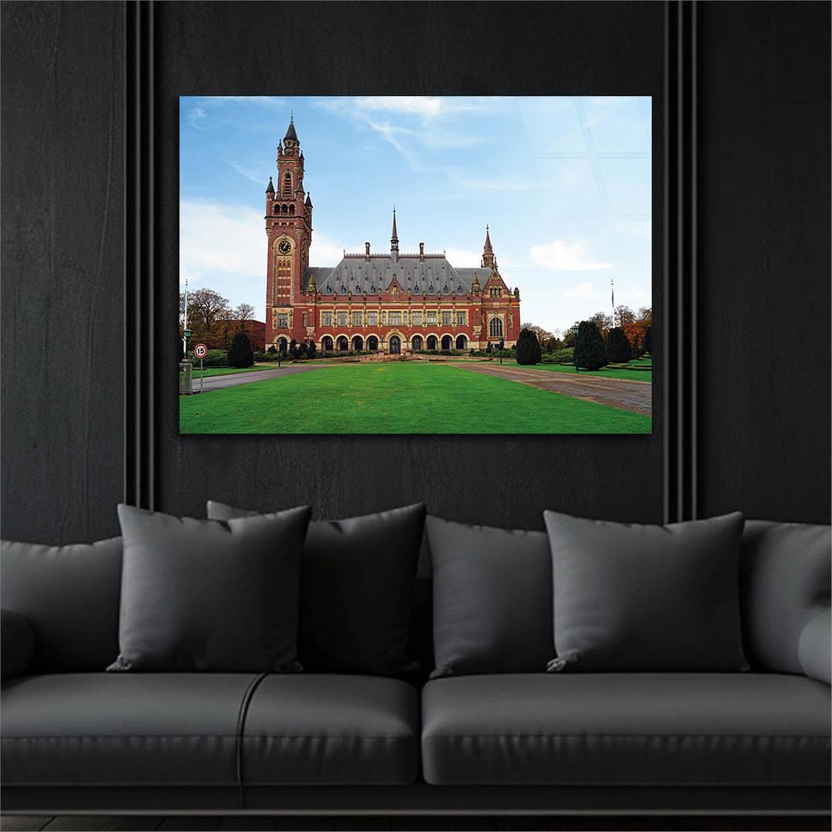 Tempered Glasss Wall Arts Natured-Themed