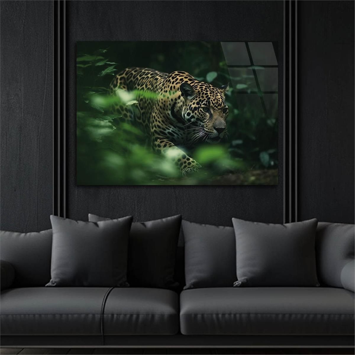 Horizontal Natured-Themed Tempered Glass Wall Art 265