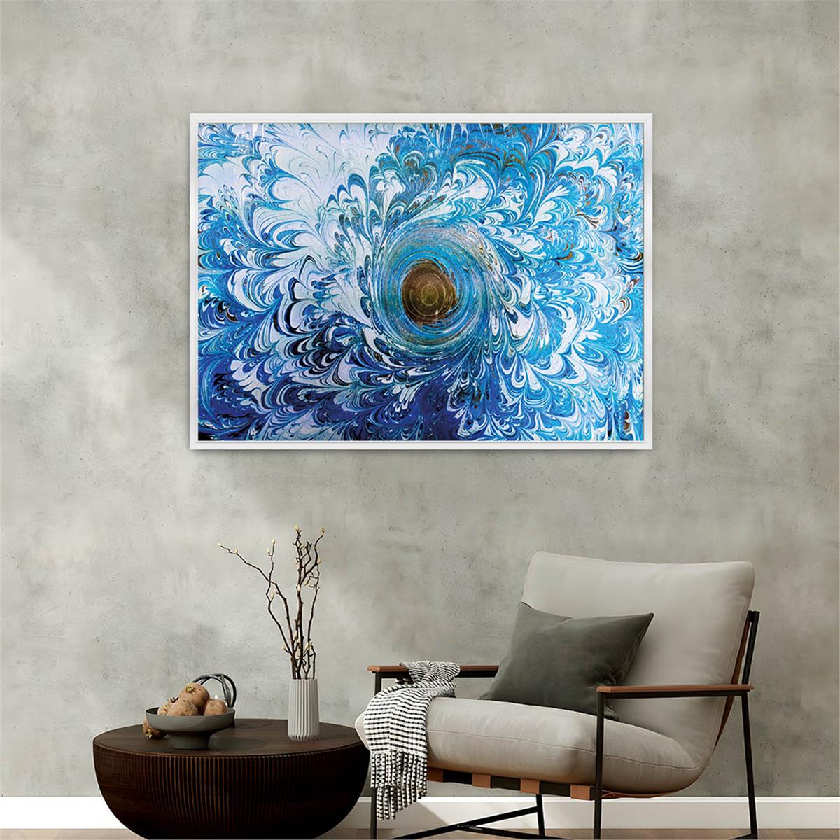 Alüminyum Çerçeveli Sanat Temalı Cam Tablo 121