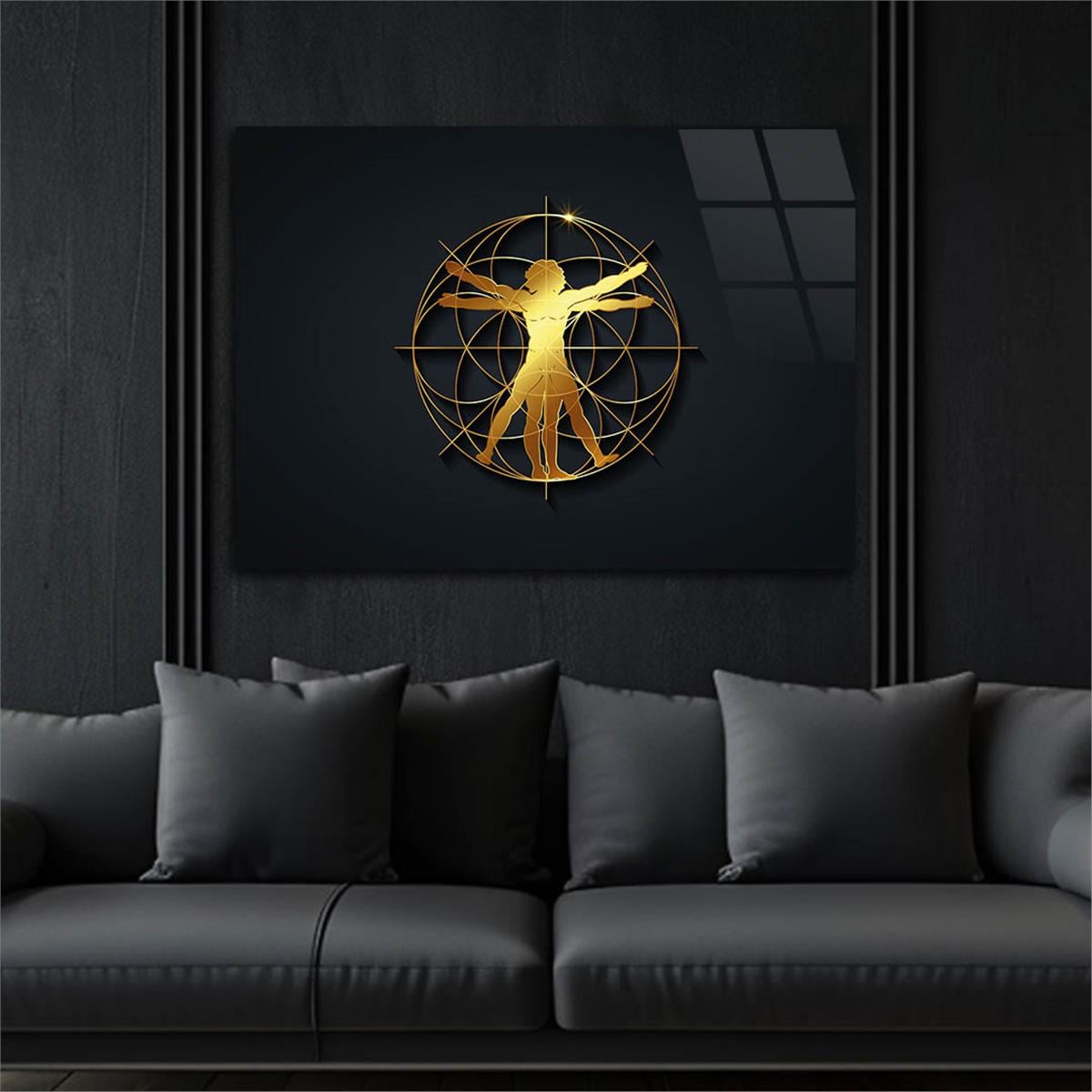 Tempered Glasss Wall Arts Art-Themed