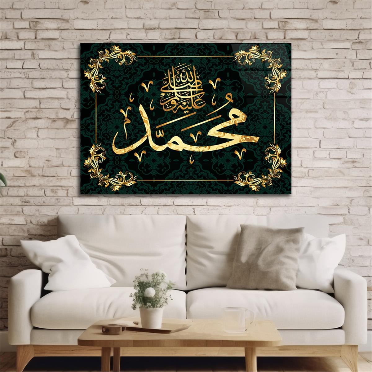 Tempered Glasss Wall Arts Religious-Themed