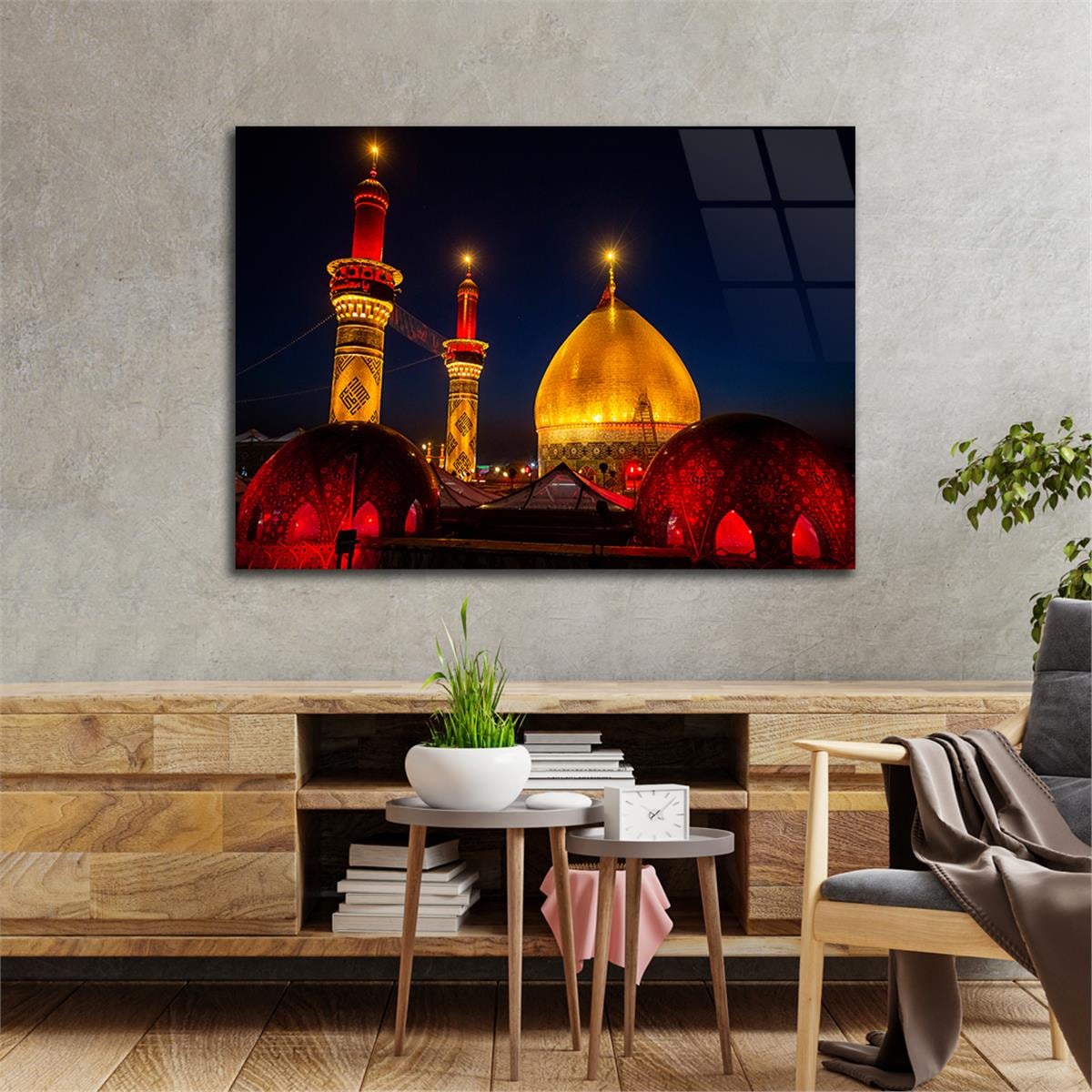 Tempered Glasss Wall Arts Religious-Themed