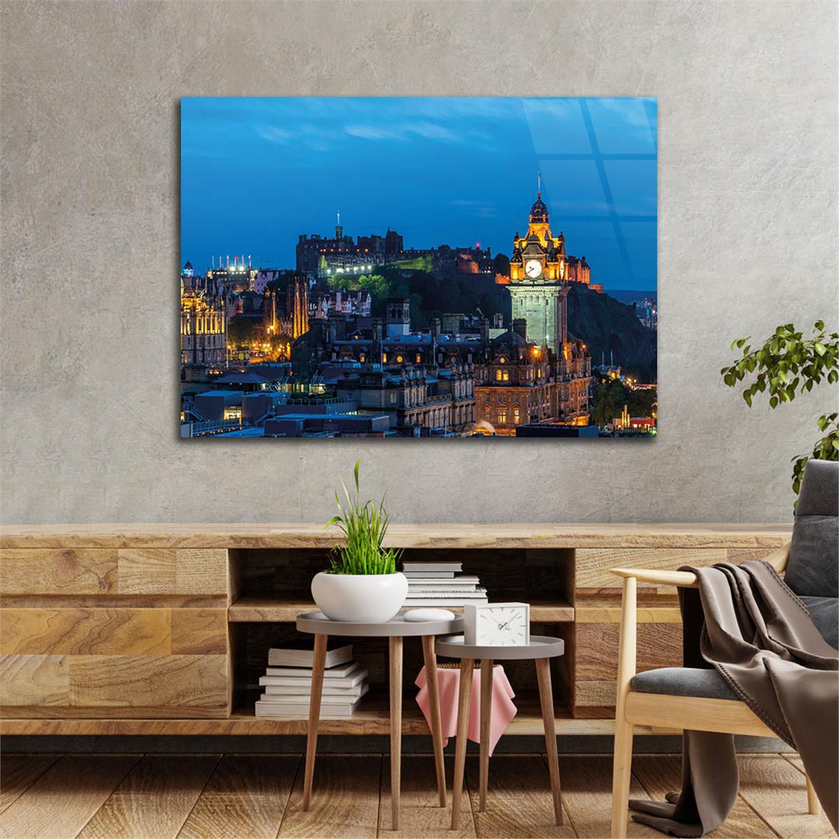 Tempered Glasss Wall Arts Natured-Themed