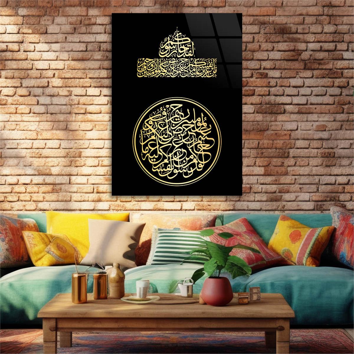 Tempered Glasss Wall Arts Religious-Themed 