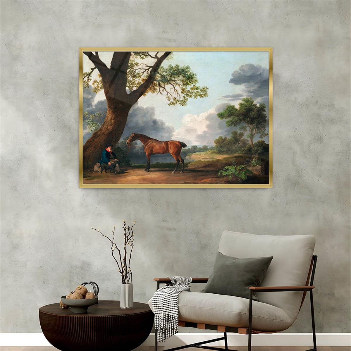 Alüminyum Çerçeveli Sanat Temalı Cam Tablo 108