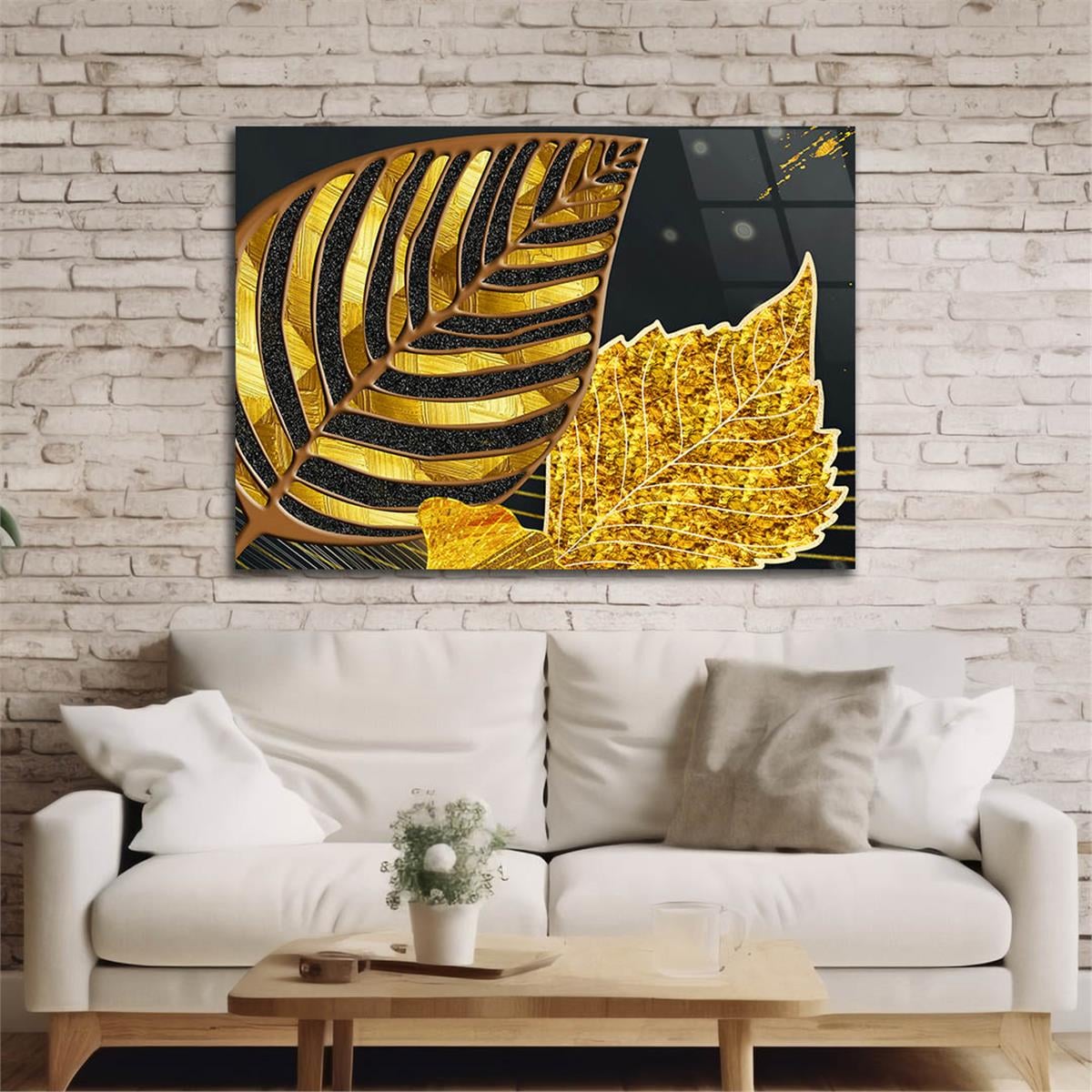 Horizontal Art-Themed Tempered Glass Wall Art 367