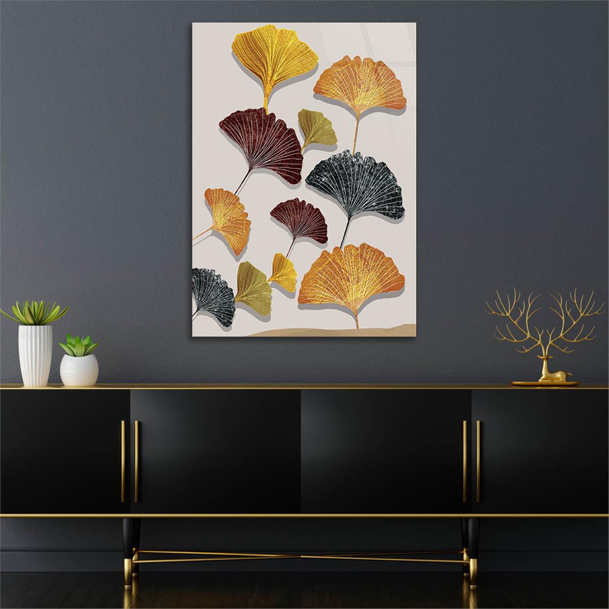 Verticale Gehard Glasschilderij Kunst Thema 278