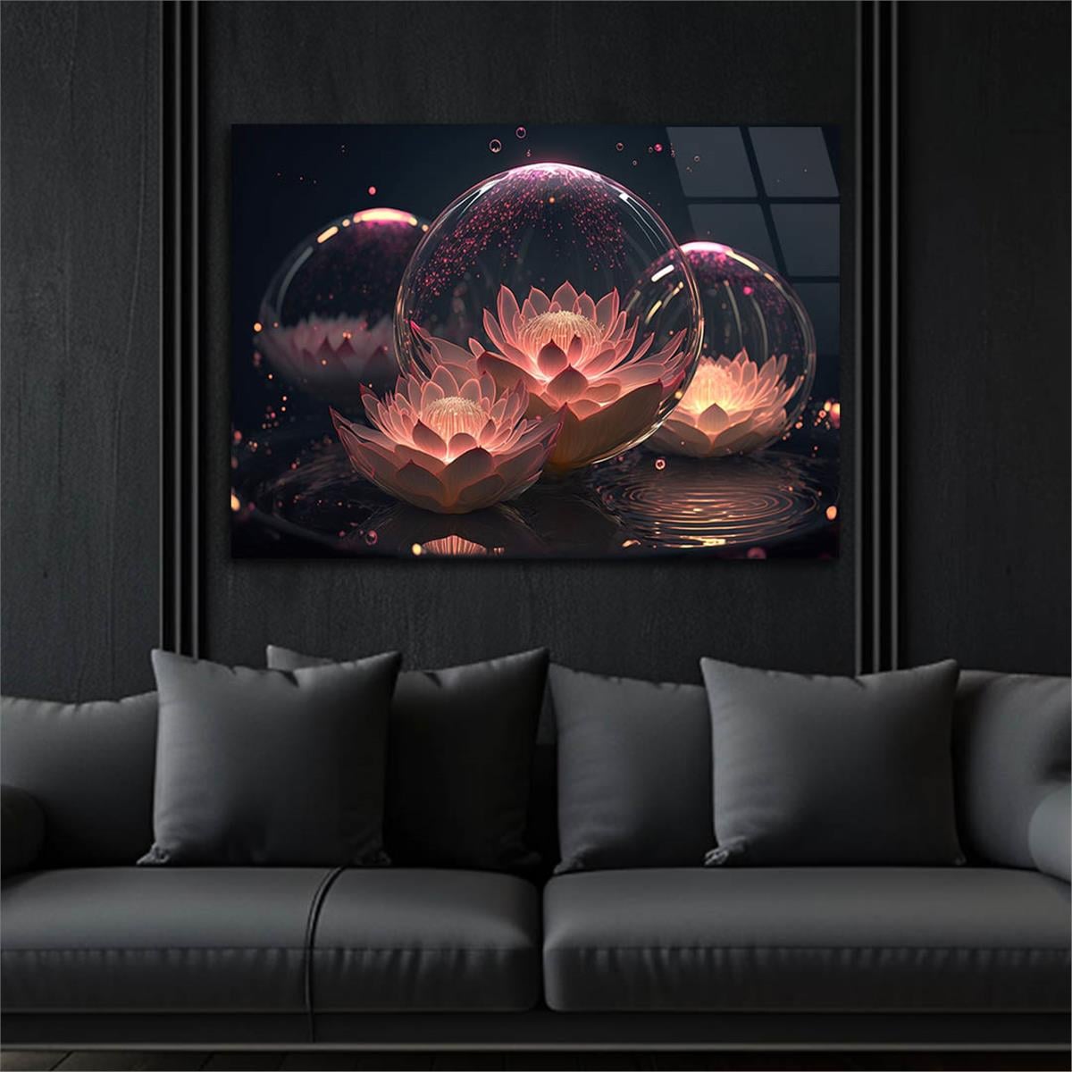 Sanat Temalı Cam Tablo 457