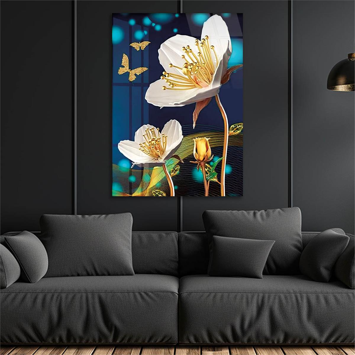 Tempered Glasss Wall Arts Art-Themed