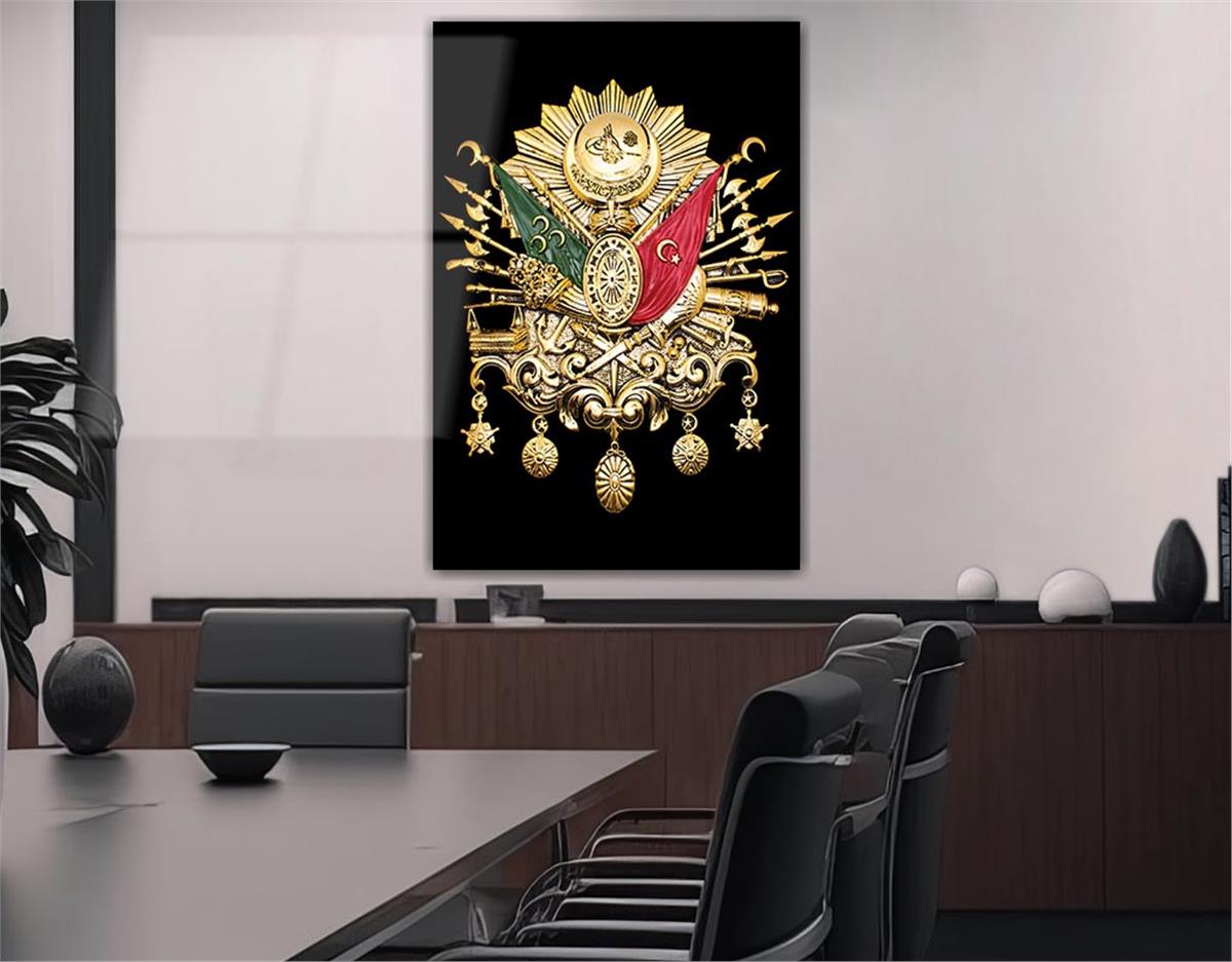 Tempered Glasss Wall Arts National-Themed