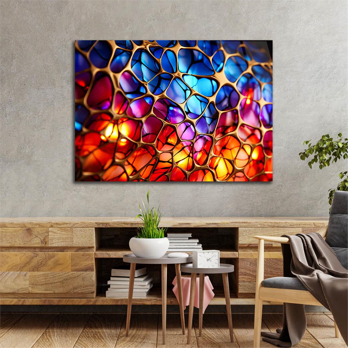 Sanat Temalı Cam Tablo 361