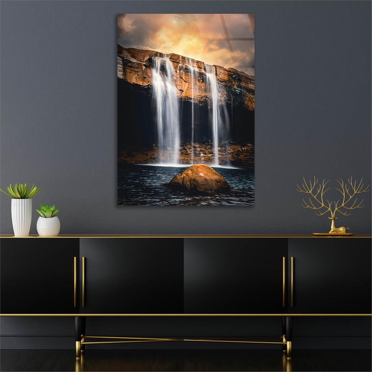 Gehard Glasschilderij Natuur Thema