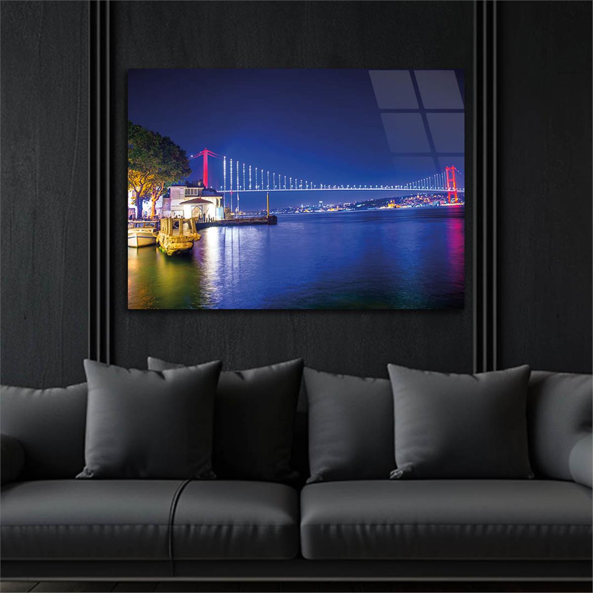 Tempered Glasss Wall Arts Natured-Themed