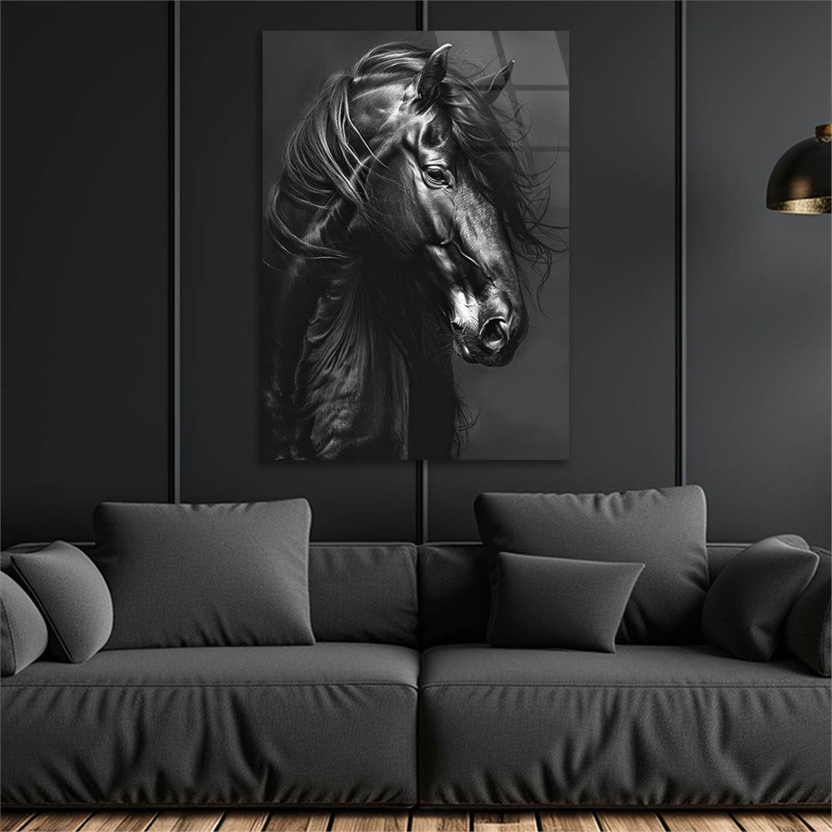 Dikey Doğa Temalı Cam Tablo 388