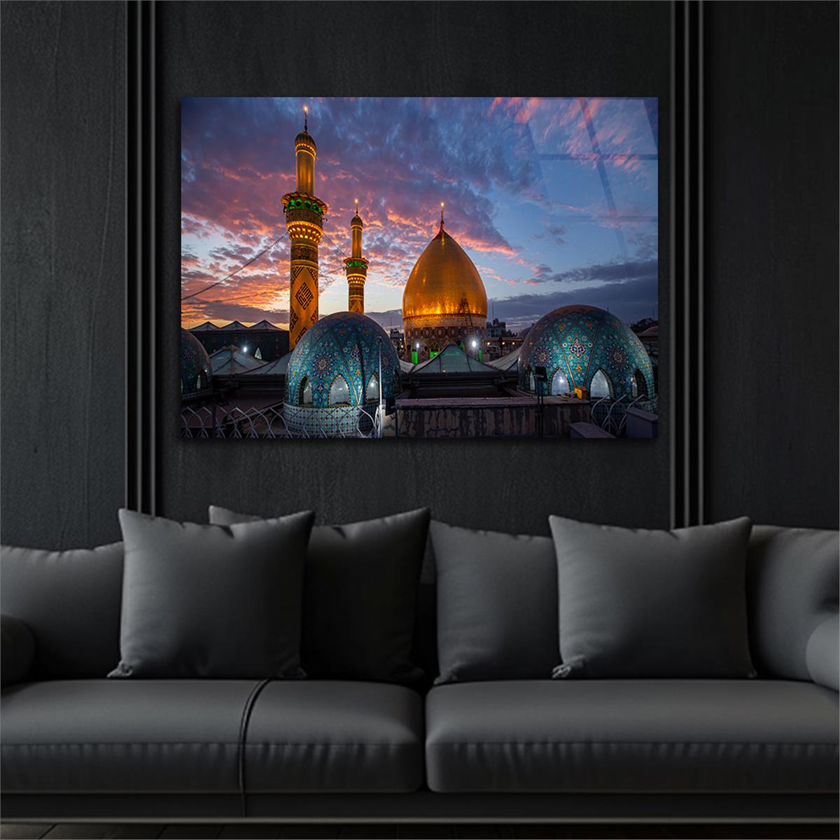 Tempered Glasss Wall Arts Religious-Themed