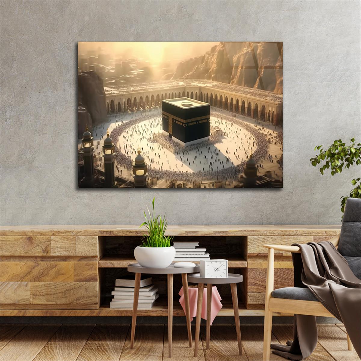 Horizontal Religious-themed Tempered Glass Wall Art 146