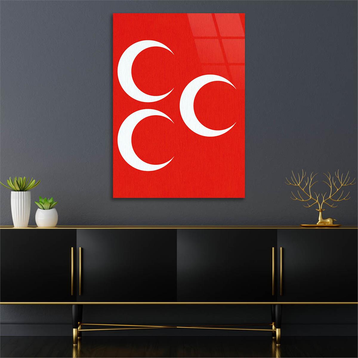 Tempered Glasss Wall Arts National-Themed