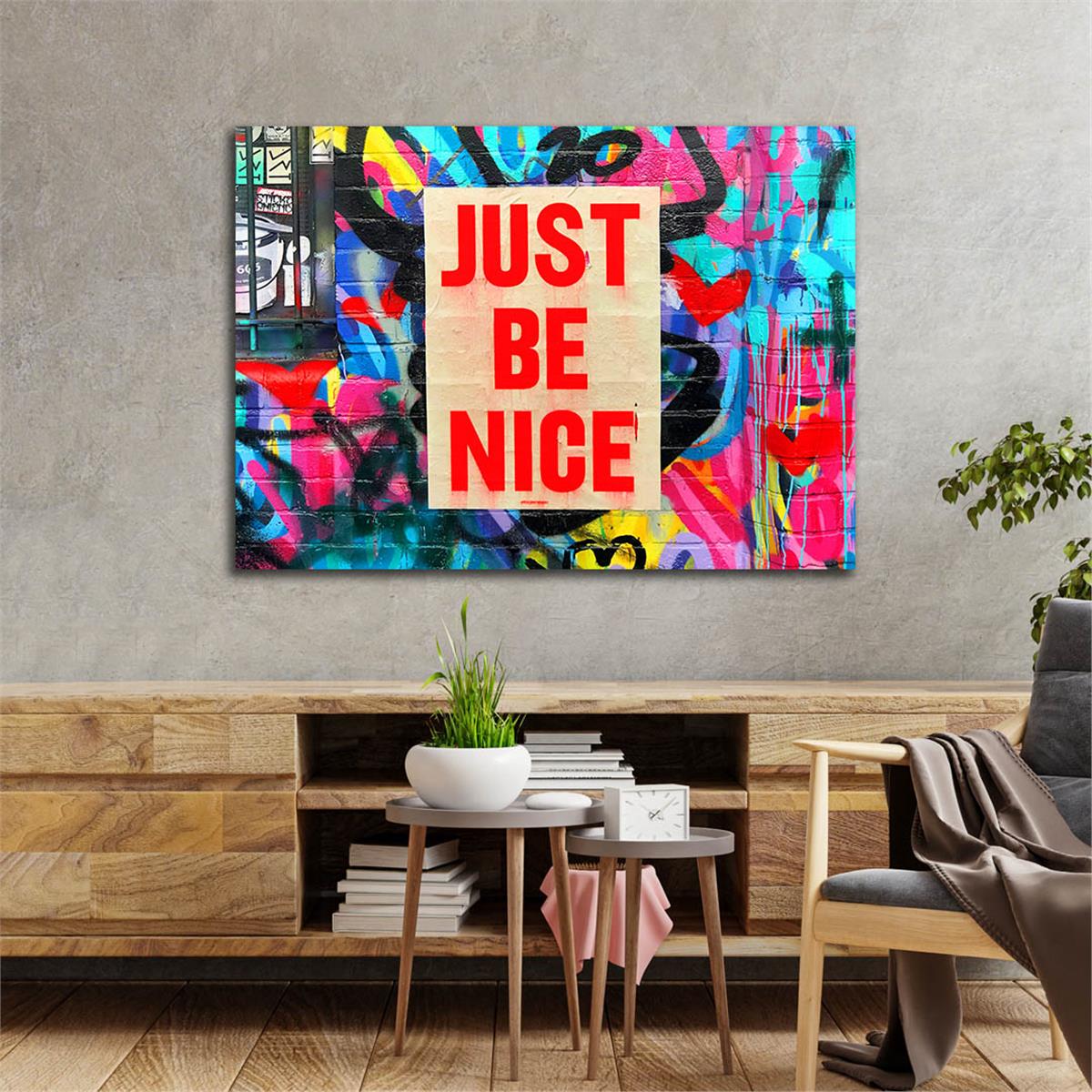Horizontal Art-Themed Tempered Glass Wall Art 390