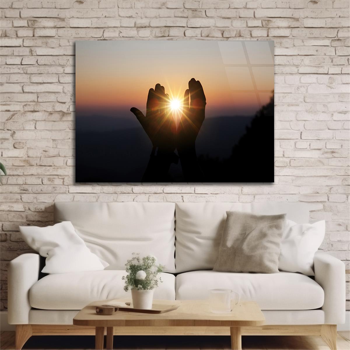 Tempered Glasss Wall Arts Religious-Themed