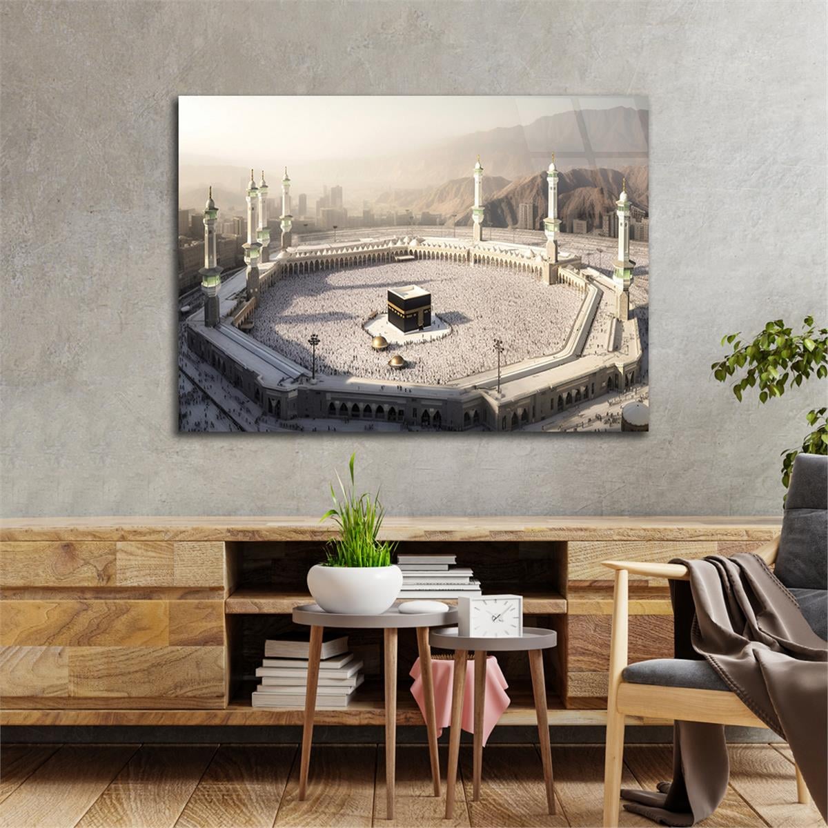 Horizontal Religious-themed Tempered Glass Wall Art 145